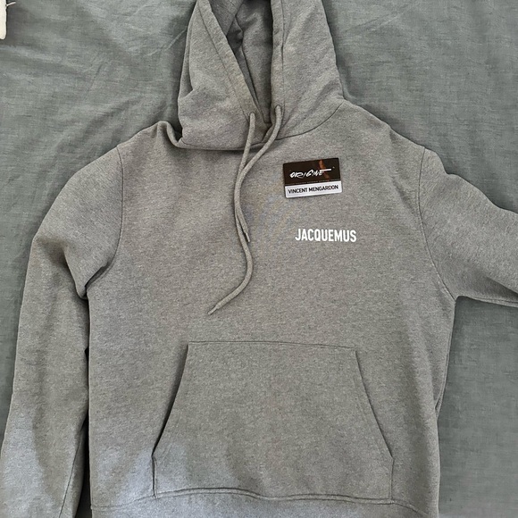 Jacquemus Grey Hoodie - Picture 1 of 3